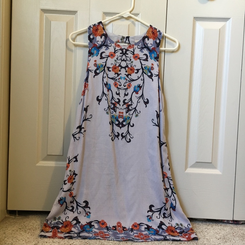 NWOT Urban Outfitters Floral Cutout Dress
